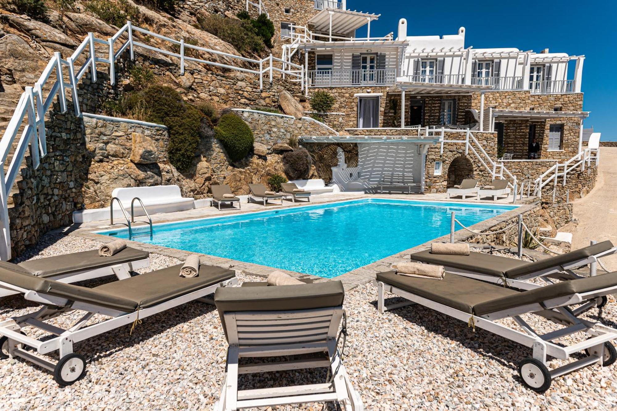 Villa Thelgo Mykonos Pszarú Kültér fotó