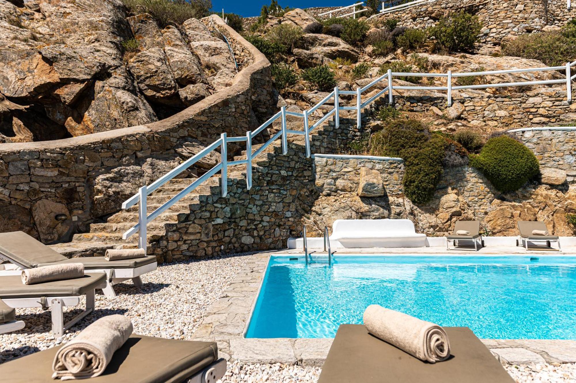Villa Thelgo Mykonos Pszarú Kültér fotó